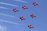 Swiss - Air Force, Patrouille Swiss, Northrop, F-5E Tiger II, 09.06.2010, SXF, Berlin-Schnefeld, Germany     