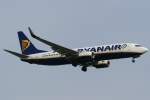 Ryanair B 737-8AS EI-DYS im Landeanflug in Berlin-Schnefeld am 06.06.2010