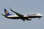 Ryanair B 737-8AS EI-EBO im Landeanflug in Berlin-Schnefeld am 06.06.2010