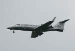SAP Learjet 31 D-CSAP im Landeanflug in Berlin-Schnefeld am 07.06.2010