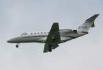Windrose Air Cessna 525A Citation CJ2 D-ILDL im Landeanflug in Berlin-Schnefeld am 07.06.2010