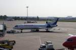  Raritt  Rossija Airlines, Tupolev TU-154M, Kennung: RA-85770 beim  Abschleppen  auf das Rollfeld in Berlin-Schnefeld am 20.09.2009 