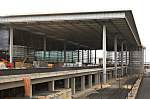 Das neue Terminal des  One-roof-Konzepts  des zuknftigen Airport Willy Brandt in Berlin-Schnefeld (19.06.11)