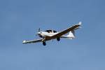 Private Diamond DA-40NG OE-DTU bei der Landung in Berlin-Schnefeld am 10.09.2012