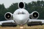 Rossiya TU-154M RA-85659 am 04.08.2007 auf dem Flughafen Berlin-Schnefeld