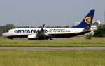Ryanair B 737-8AS EI-DLO   Bye Bye EasyJet   am 08.07.2007 auf dem Flughafen Berlin-Schönefeld