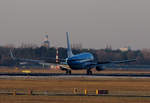 KLM, Boeing B 737-7K2, PH-BGE, TXL, 31.12.2016