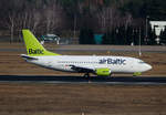 Air Baltic, Boeing B 737-522, YL-BBQ, TXL, 04.03.2017