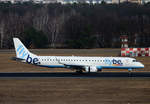Flybe, ERJ-195-200LR, G-FBEN, TXL, 04.03.2017