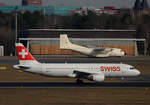 Swiss, Airbus A 320-214, HB-IJI, Germany Air Force, C-160D, 50+48, TXL, 04.03.2017