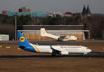 Ukraine International, Boeing B 737-8AS, UR-PSU, Germany Air Force, C-160D, 50+48, TXL, 04.03.2017