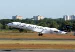 Lufthansa Regional (City Line) Canadair Regjet CRJ701ER D-ACPS beim Start in Berlin-Tegel am 14.06.2009
