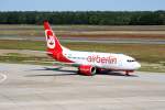 Air Berlin B 737-7Q8 D-ABBW am 14.06.2009 auf dem Flughafen Berlin-Tegel