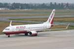 Air Berlin B 737-86J D-ABAQ am 28.06.2009 auf dem Flughafen Berlin-Tegel