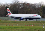 British Airways, Airbus A 321-231, G-EUXM, TXL, 19.11.2017