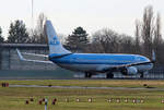 KLM, Boeing B 737-9K2, PH-BXR, TXL, 10.12.2017