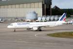 Air France A 321-211 F-GTAD bei der Ankunft auf dem Flughafen Berlin-Tegel am 26.07.2009