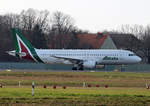 Alitalia, Airbus A 320-216, EI-DSY, TXL, 06.01.2018