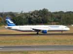 Finnair A 321-211 OH-LZD nach der Landung in Berlin-Tegel am 24.08.2009