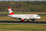 Austrian Airlines, Airbus A 320-216, OE-LXD, TXL, 19.04.2019