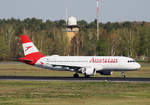 Austrian Airlines, Airbus A 320-214, OE-LBS, TXL, 19.04.2019