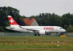 Swiss, Airbus A 220-100, HB-JBH, TXL, 04.08.2019