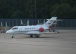 Netjets Europe Raytheon Hawker 800XP CS-DRW am Morgen des 12.09.2009 auf dem Flughafen Berlin-Tegel