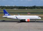 SAS Ireland, Airbus A320-200Neo EI-SIE @ Berlin-Tegel (TXL)/ 11.Aug.2019