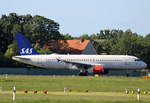 SAS, Airbus A 320-232, OY-KAN, TXL, 06.09.2019