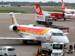 Air Nostrum (Iberia Regional), Canadair Regional Jet CRJ-200 EC-IDC @ Berlin-Tegel (TXL) / 13.Jul.2012