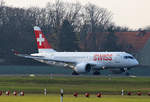 Swiss, Airbus A 220-100, HB-JBG, TXL, 30.11.2019