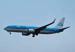 KLM, Boeing B 737-8K2, PH-BXH, TXL, 19.01.2020