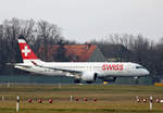 Swiss, Airbus A 220-300, HB-JCQ, TXL, 15.02.2020