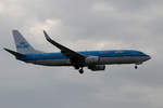KLM, Boeing B 737-8K2, PH-BXN, TXL, 05.03.2020