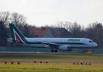 Alitalia, Airbus A 320-214, I-BIKA, TXL, 05.03.2020