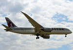 Qatar Airways, Boeing B 787-8 Dreamlner, A7-BCG, TXL, 03.07.2020