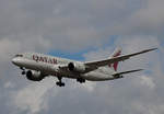 Qatar Airways, Boeing B 787-8 Dreamliner, A7-BCP, TXL, 29.08.2020