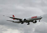 Swiss, Boeing B 777-3DE(ER), HB-JNC, TXL, 11.10.2020