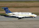 Air Traffic Cessna 650 Citation III D-CCEU auf dem Weg zum Start in Berlin-Tegel am 21.11.2009