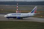 Transaero B 737-524 VP-BYI am 05.12.2009 auf dem Flughafen Berlin-Tegel