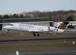 Lufthansa Regional(Eurowings) Canadair Regjet CRJ200LR  D-ACRH  Herzogenaurach  beim Start in Berlin-Tegel am 27.02.2010