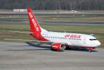 Air Berlin B 737-75B D-AGEP bei der Ankunft in Berlin-Tegel am 02.04.2010
