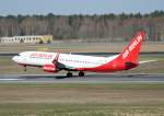 Air Berlin B 737-86J(WL) D-ABBB beim Start in Berlin-Tegel am 02.04.2010