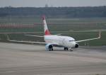 Austrian B 737-8Z9(WL) OE-LNS bei der Ankunft in Berlin-Tegel am 24.04.2010