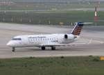 Lufthansa Regional(Eurowings) Canadair Regjet CRJ200LR D-ACRP bei der Ankunft in Berlin-Tegel am 01.05.2010
