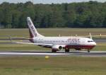Air Berlin B 737-86J(WL) D-ABAO beim Start in Berlin-Tegel am 03.06.2010