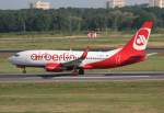 Air Berlin B 737-76J D-ABLC beim Start in Berlin-Tegel am 21.08.2010