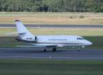 NetJets Europe Dassault Falcon 2000 CS-DNR beim Start in ´Berlin-Tegel am 05.09.2010