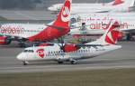 CSA ATR-42-500 OK-KFN bei der Ankunft in Berlin-Tegel am 02.04.2011
