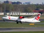 CSA ATR-72-202 OK-XFB beim Start In Berlin-Tegel am 16.04.2011